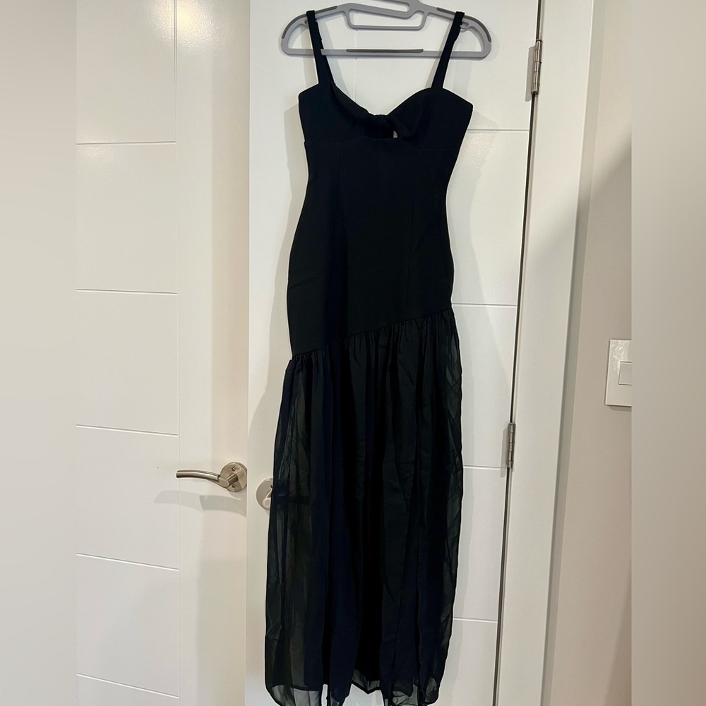 NEW Formal Fabulousness Maxi Dress Black - XS Hello Molly